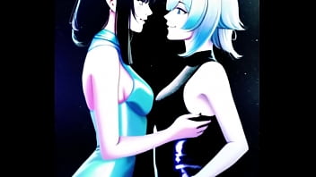 Preview 1 of Mast Xnxx - Hentai ASMR Kissing Lesbian Lovers