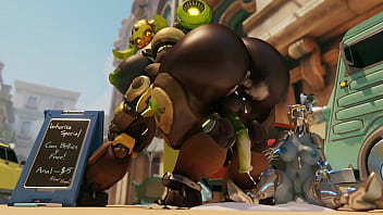Preview 2 of Xart Maya - Big 3d overwatch orisa compilation
