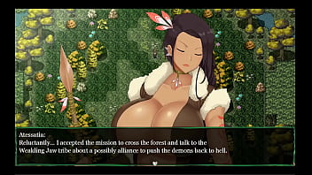 Preview 1 of Huge Jane - Succubus Covenant Generation one [Hentai game PornPlay] Ep.44 the gigantic queen ass made him hard instantly