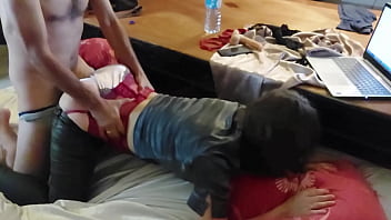 Preview 1 of Emotional Indian - Sexy O2,  1108 - FULL - French Amateur,  DoggyStyle Fuck,  Satin Lingerie,  Clothed Sex,  Blowjob,  Rimjob