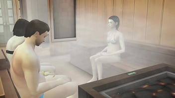 Preview 1 of Sasa Grea Sex - в сауне с подругами