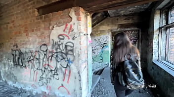 Preview 1 of Xxx Videos Sd Download - Brought a rock chick to an abandoned place and fucked hard