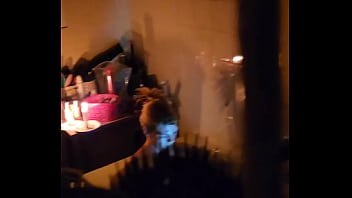 Preview 1 of Skini Beb - Peeping thru my sexy neighbours bathroom window