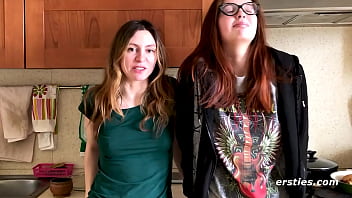 Preview 1 of Raped Mather - Ersties: Felicia &amp_ Lina Have Hot Lesbian Sex