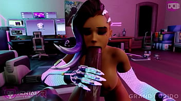 Preview 2 of 14 Boy 25 Women Sex Video - Sombra Cyber BJ