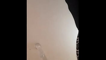 Preview 1 of Mom Teaches Young - Fucking My Huge Clear Dildo Against The Wall (Preview)