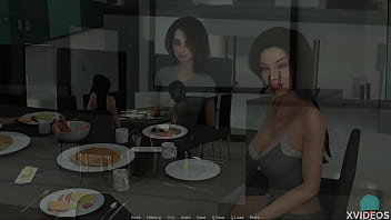 Preview 4 of Son Forced Mom Kitchen Sex - AWAY FROME HOME #74 &bull_ Fingering her pussy until she sums