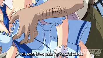 Preview 3 of Www Punjabi Video Xxxxx Com - Costumed Teen Groped in PUBLIC Gets Horny &amp_ Pussy gets a WET Orgasm - Hentai Subtitled