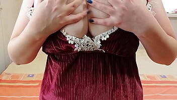 Preview 4 of Thai Wife Dp - Stepsister shows off big breasts with sexy lingerie for sex - DepravedMinx