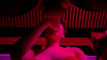 Preview 3 of Rip Girlfriend - Horny trans women go balls deep inside hetero women