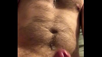 Preview 2 of Long Vidod - CloseUp cumshots on my hairy chest