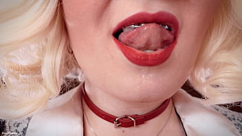 Preview 3 of Sunny Liwl - FREE VIDEO (Arya Grander) pee and saliva fetish video - hot blonde MILF seduce you... and control you
