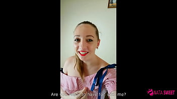 Preview 1 of Srimuki Sex Veidios - Caught my sexy stepsister recording her masturbation for her fans and fuck her tight pussy! Hot role play porn full 4k 60 fps video by Nata Sweet