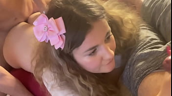 Preview 4 of Sleeping Mom Son Blowjob - MAKING my HUSBAND a CUCKOLD while i FUCK another GUY!!