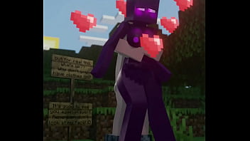 Preview 1 of Birthday Nice Virgin - Sex porn Endergirl x player Minecraft