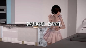 Preview 1 of Www Xxxxxxx Hot Video - Chinese shemale with BBC cartoon animation