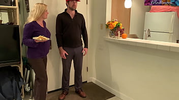Preview 1 of Karlo Plz - Stepmom welcomes home and pleases stepson