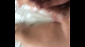 Preview 4 of Peanut Butter Dog Lick Off - Dreamnude / Franz Schneider Completely Naked Spraying Massive Cumshot from Huge Balls