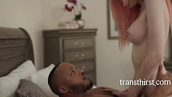 Preview 3 of Purn Free Hd Sex Xxx - Showing My Pale TS StepSis The Kinda Love She Deserves