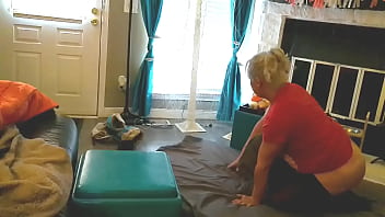 Preview 4 of Site Cut - Delivery Driver Sneaks In To Deliver His Package In My Ass ALEXIA ST JAMES