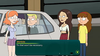 Preview 2 of Step Bro Blackmail - Rick and Morty v3.7,  Bechdel Test...!