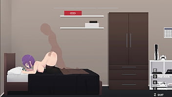 Preview 2 of 1 Girl 4boy Hot Chudai - Let&#039_s Play: Cute reapers in my room