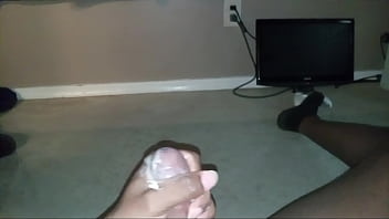 Preview 4 of English Kannada Sexy Movie Bhejo - Superdariusguy On Xvideos With A Twisted BBC Sloppy Massage ...but leads to cum busting out of his meat