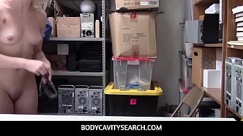 Preview 2 of Xkink Sec Video - BodyCavitySearch - Naomi Nash punshied and her pussy gets railed from behind