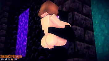 Preview 1 of Cartoon Network Sex Raped - Enderman fucks Jenny Belle by iamcringe
