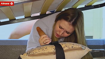 Preview 4 of Leina Than - For the first time in his life,  the stepson fucks his stepmother hard in anal. - Oh no,  you went into the wrong hole,  you bastard!.