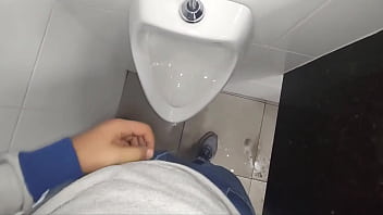 Preview 1 of Mobi Son End Mom - YURI GA&Uacute_CHO - Cumming in the bathroom at the mall
