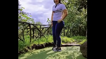 Preview 3 of Public Teen Fuck - Delicia bunduda de cal&ccedil_a jeans