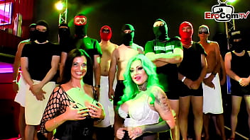 Preview 1 of Telugu Sex College Gril Video - Deutscher Outdoor creampie party im swinger club