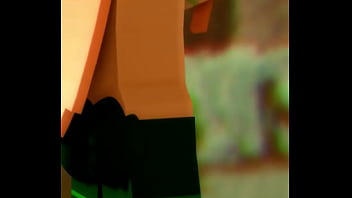 Preview 1 of Animal Sex With Lesbian Girl - that one minecraft ad