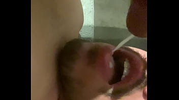 Preview 1 of Raven Sparks - Self suck Swallowing my own cumshot