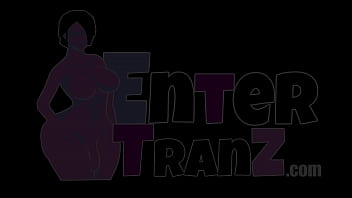 Preview 1 of Www Bbw Cow - Freaky men jerk off with Trans woman