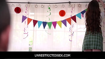 Preview 1 of Girlsexwith Them - UnrestrictedSex - Free Use Teen Step Daughters Fucked By On Birthday