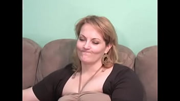 Preview 2 of Nabila Obid - Blonde BBW shows her huge ass and tight pussy