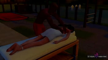 Preview 1 of All School Sex - My Masseur Friend Gives Me a Special Massage - Sexual Hot Animations