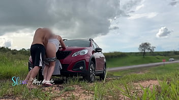 Preview 3 of Hindi Sexy Videos Xnxx Com - We had sex with many cars passing by and looking at us