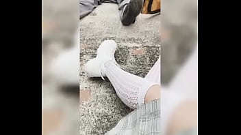 Preview 3 of Anna Polina Xxx Old Man - Mejores AMIGAS Estudiantes Putitas de la ESCUELA T&eacute_cnica se Graban Chup&aacute_ndole la VERGA a un Wey y Cogiendo en la Escuela! Colegiala Mexicana Amateur Follando en P&uacute_blico,  Alumnos Precoces! Parte 2