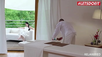Preview 1 of American Sex Beauty Gand - Big Ass Czech Chick (Kate Sky) Pounded By Masseur After Oily Session - LETSDOEIT