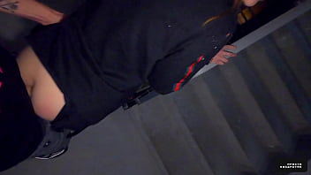 Preview 3 of Awesome Cheating Compilation - While Parents Are At Home We Fuck In The Staircase - Cum In Panties And Wear - POV - Public