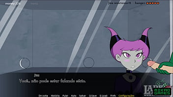 Preview 2 of Vixxen 32f - Teen titans ep 31 Boquete Jinx e Sexo com Blackfire
