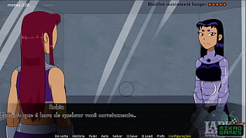 Preview 3 of Vixxen 32f - Teen titans ep 31 Boquete Jinx e Sexo com Blackfire