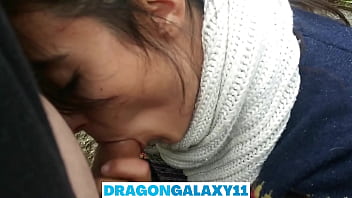 Preview 4 of 1 Milf Sex - OUTDOOR BLOWJOB IN THE PARK NEAR NEIGHTBOORS