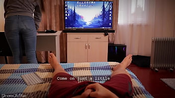 Preview 1 of Sunyleo N Youtub - Rescuing a Stuck Girlfriend with a Good old Dick