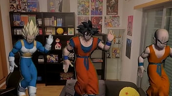 Preview 3 of Seachban Movies - The Dragon Ball Bikini Contest (Z Training)
