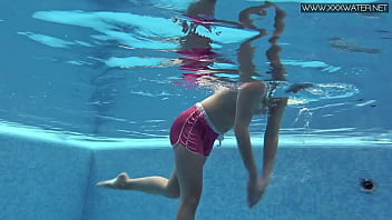Preview 3 of Jaid Hardcore - Lady Dee cute shy Czech teen swimming