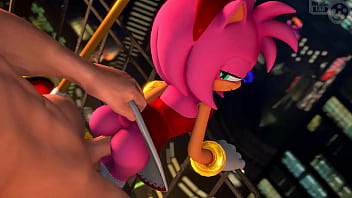 Preview 1 of Lady Xiin - Amy rose being fucked in the ass